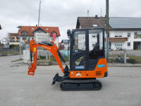 Minibagger Hitachi ZX 19 Powertilt Bagger Kettenbagger